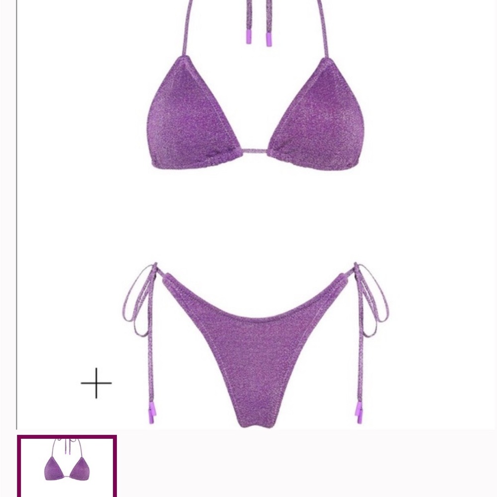Triangl Swimwear Sparkling Purple Bikini